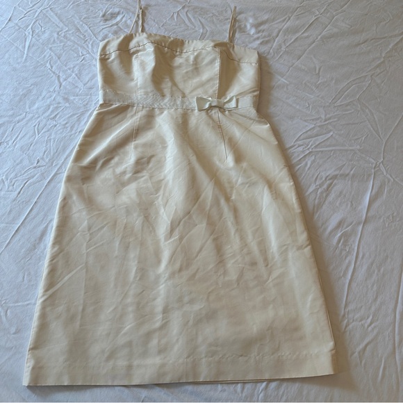 J. CREW Silk Dress Wedding Collection Size Petite 10 P10 - Picture 3 of 13